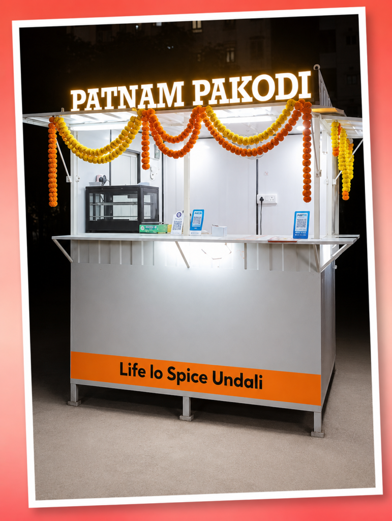 Patnam Pakodi Franchise Cabin Model